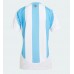 Argentina Replica Home Shirt Ladies Copa America 2024 Short Sleeve